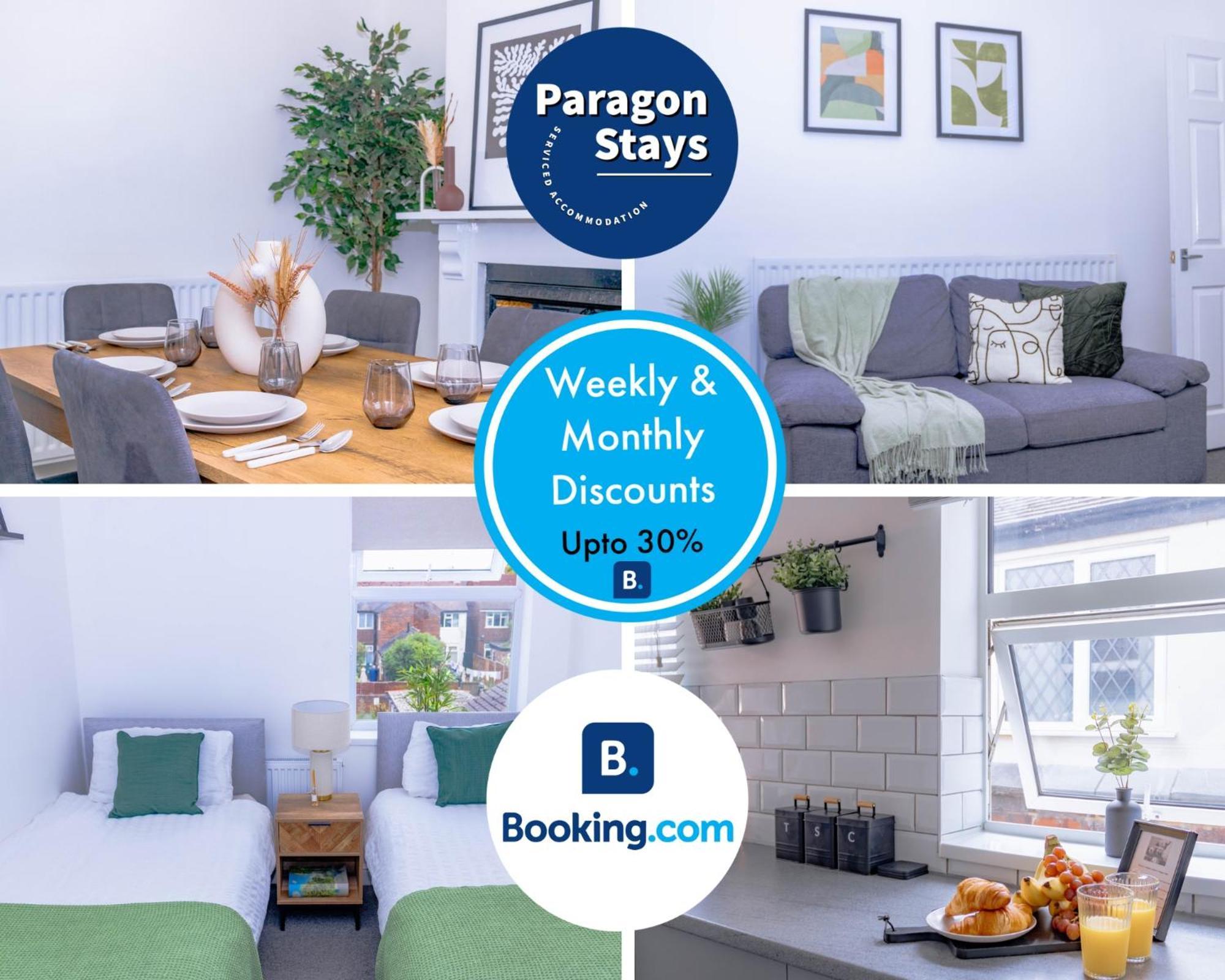 Templar House - Sleeps 6, Special Weekly Monthly Stay Rates, Central Location With Free Parking, Free Wifi, Perfect For Alton Towers & M6 Stoke-on-Trent Dış mekan fotoğraf